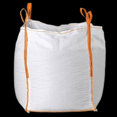 湿気防止FIBC Flexible Intermediate Bulk Container White Full Open Bulk Bag 1500kg