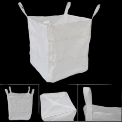 使い捨て可能なPPは1つのトン肥料袋が引き込み式を編む大きさを紙やすりで磨く