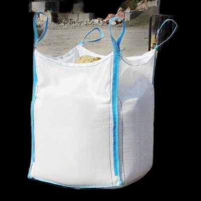 保証紫外線扱われた十字のコーナー バルク袋強い酸のための1トンの荒石袋