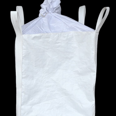 帯電防止Cross Corner Bulk Bags 3 Ton Jumbo Resealable Bags Rectangular 200gsm